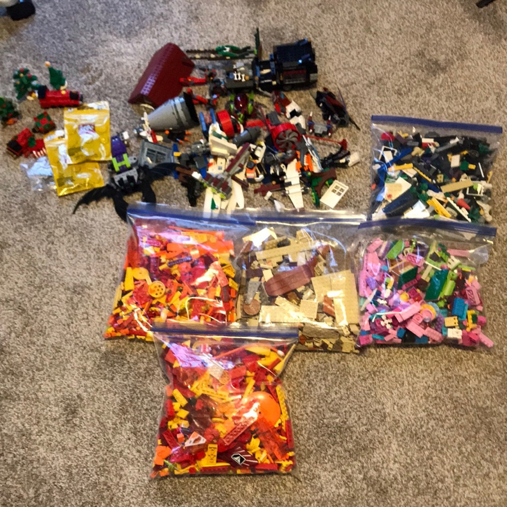 Lego: lots of Legos
